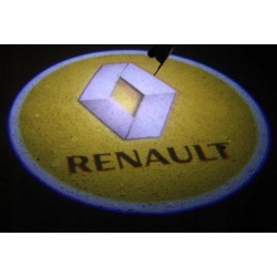 Projektory Powitalne LED Renault Koleos I HY - Logo na Drzwi