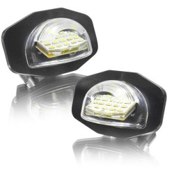 LampkiTablicy Rejestracyjnej LED do Toyota Auris Corolla Sienna