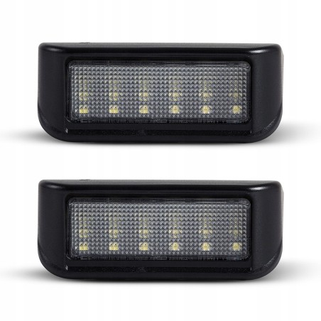 Lampki tablicy rejestracyjnej LED do Opel Combo Vivaro Zafira