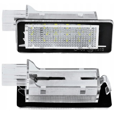 Podświetlenie Tablicy Rejestracyjnej LED do Dacia Duster Lodgy Logan MCV II
