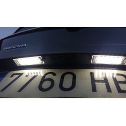 Lampki Tablicy Rejestracyjnej LED Opel Zafira Astra Insignia