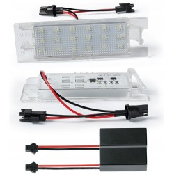 Lampki Tablicy Rejestracyjnej LED Opel Zafira Astra Insignia