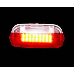 Lampki LED Podświetlenie Lampka Ostrzegawcza w Drzwi VW Eos Golf Jetta Passat Scirocco Sharan Touareg