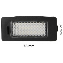 Lampki Tablicy Rejestracyjnej LED BMW E39 E60 E61 E70 E71 E90