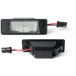 Podświetlenie Tablicy Rejestracyjnej LED do Nissan Juke NV200 Qashqai II X-Trail II