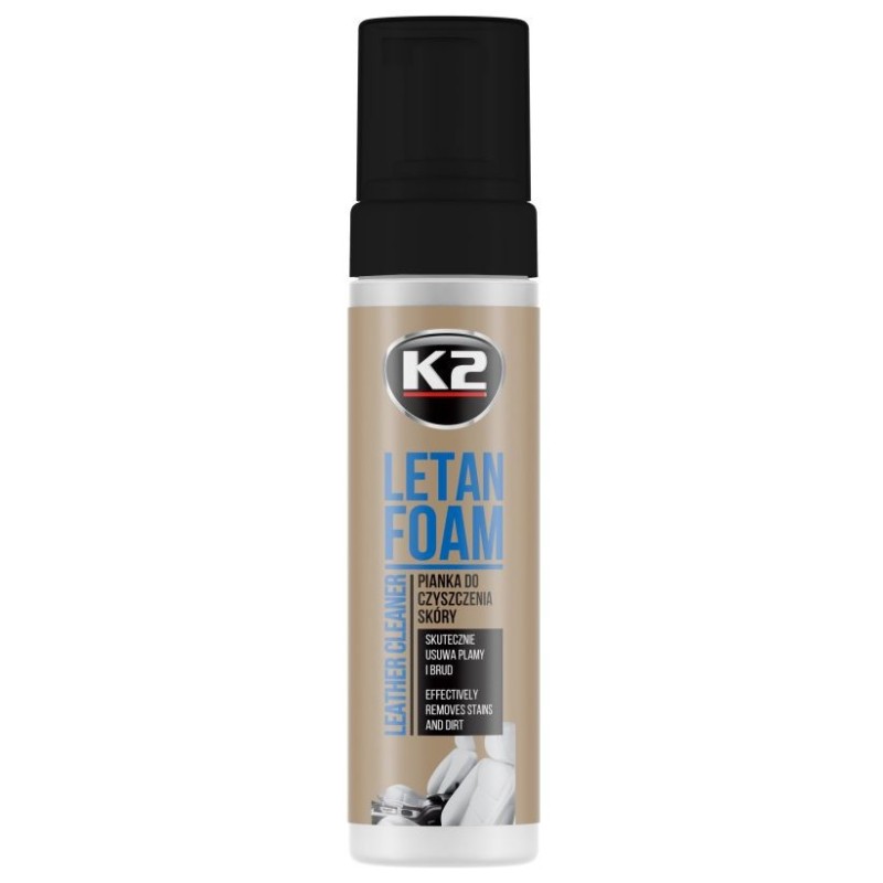 K2 LETAN FOAM PIANKA DO CZYSZCZENIA SKÓRY 200ml