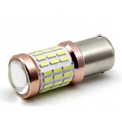 Energooszczędna Żarówka Kierunkowskazu BAU15S PY21W z 60 LED SMD 4012 - Biała Rewolucja Dla Twojego Auta