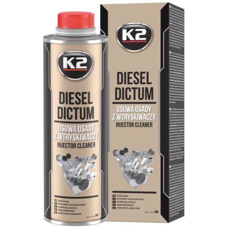 K2 DIESEL DICTUM 500 ml – Preparat do czyszczenia wtryskiwaczy