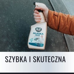 K2 ALASKA – Odmrażacz do Szyb Samochodowych 700 ml z Atomizerem