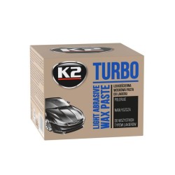 K2 Turbo Tempo Pasta Polerska Lekkościerna 250g + Gąbka Aplikator