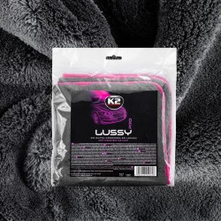 K2 LUSSY PRO – Puszysty Ręcznik Mikrofibra do Delikatnego Pielęgnowania Lakieru 40x40cm