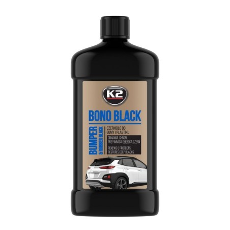 K2 BONO BLACK – Czernidło do Gum i Plastików, 500g