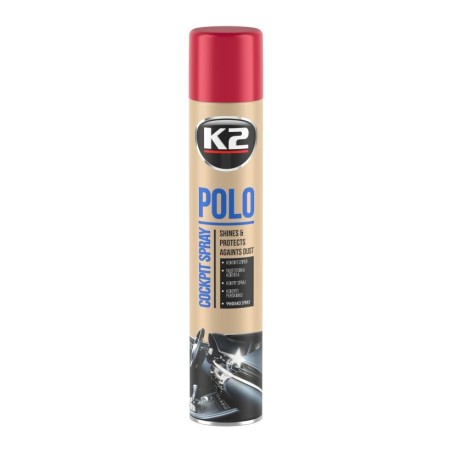 K2 Polo Cockpit Wiśnia 750 ml – Środek do Pielęgnacji Deski Rozdzielczej