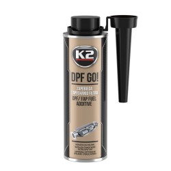 K2 DPF GO! – Dodatek do ochrony filtra DPF/FAP, zapobiega zapychaniu, 250ml