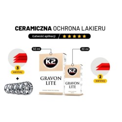 K2 GRAVON LITE 30ML – Ceramiczna Powłoka na Lakier, 2 Lata Ochrony