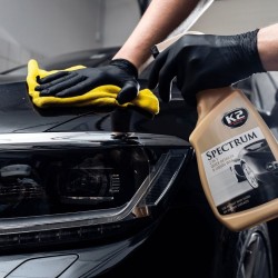 Zestaw K2 Spectrum Quick Detailer z syntetycznym woskiem i mikrofibrą – 700 ml