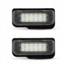 Lampki Tablicy Rejestracyjnej LED Mercedes CLS C219 W203 S203 W211