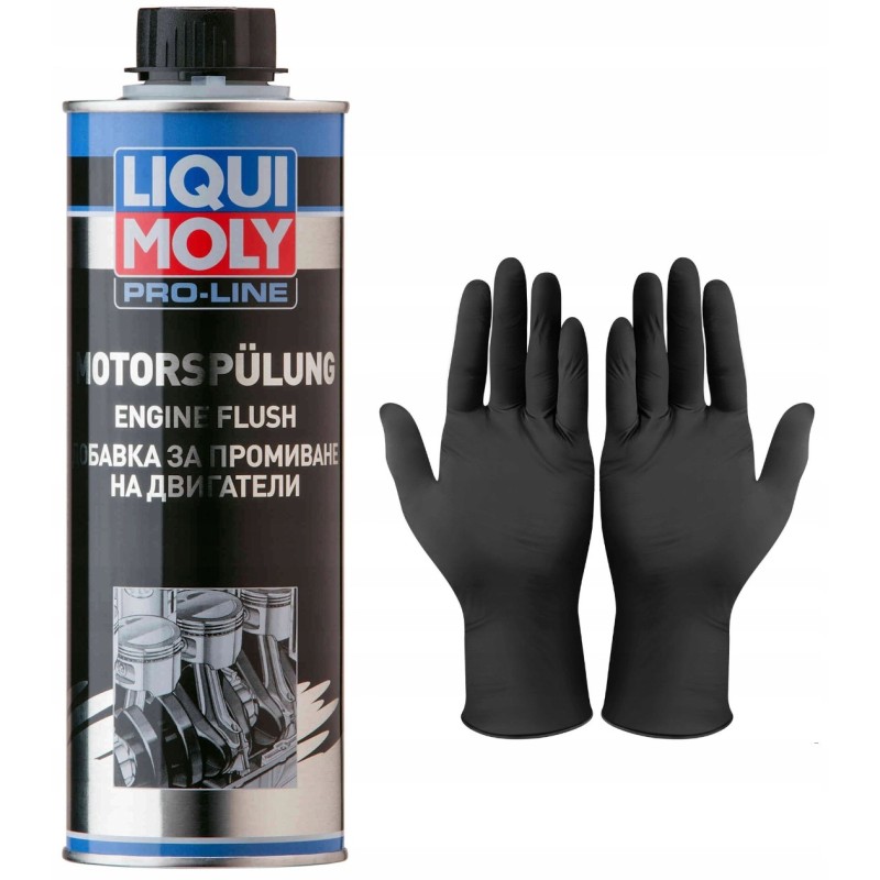 LIQUI MOLY 2662 Płukanka Silnika + Rękawiczki Ochronne Gratis