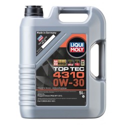 Olej Silnikowy Liqui Moly 2362 TopTec 4310 0W-30 5L – Nowoczesna Ochrona Silnika