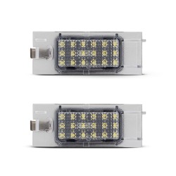 Lampki LED Tablicy Rejestracyjnej Renault Clio III, Megane II