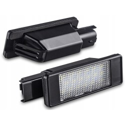 Lampki LED Tablicy Rejestracyjnej Peugeot 207 208 2008 308 II 3008 508 SW 5008