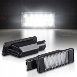 Lampki LED Tablicy Rejestracyjnej Peugeot 207 208 2008 308 II 3008 508 SW 5008