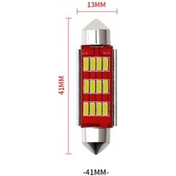 Żarówka C5W C10W LED 42mm Rurka Do Oświetlenia Wnętrza Auta