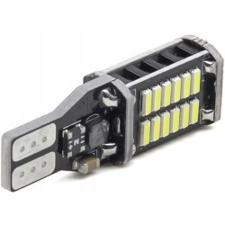 Żarówka LED W16W 30 LED 4014 T15 z Funkcją CANBUS i Stabilizatorem