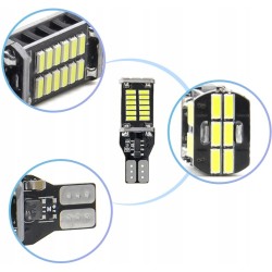 Żarówka LED W16W 30 LED 4014 T15 z Funkcją CANBUS i Stabilizatorem