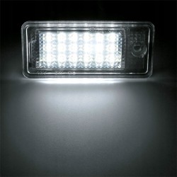 Lampki Tablicy Rejestracyjnej LED Audi A3 8P A4 B6/B7 A5 A6 C6 A8 D3/D4 Q7