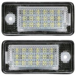 Lampki Tablicy Rejestracyjnej LED Audi A3 8P A4 B6/B7 A5 A6 C6 A8 D3/D4 Q7