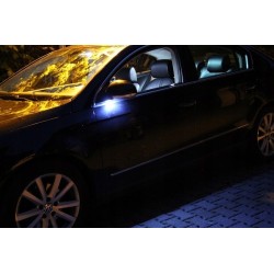 Podświetlenie lusterek LED Golf VI Jetta IV Polo V Tiguan