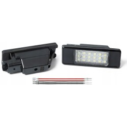 Lampki Tablicy Rejestracyjnej LED Nissan Micra Note NP300 Navara