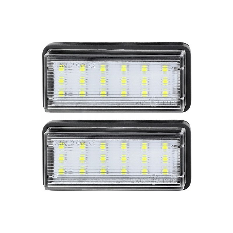 Lampki Tablicy Rejestracyjnej LED Lexus LX470 LX570