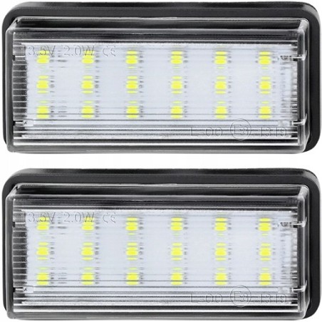 Lampki Tablicy Rejestracyjnej LED Lexus LX470 LX570